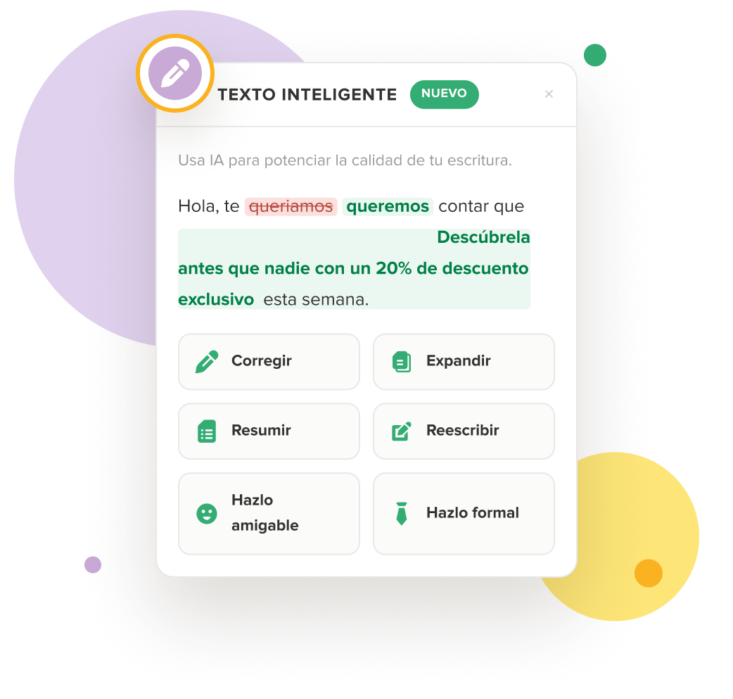 Editor IA de Doppler dentro de la Campaña
