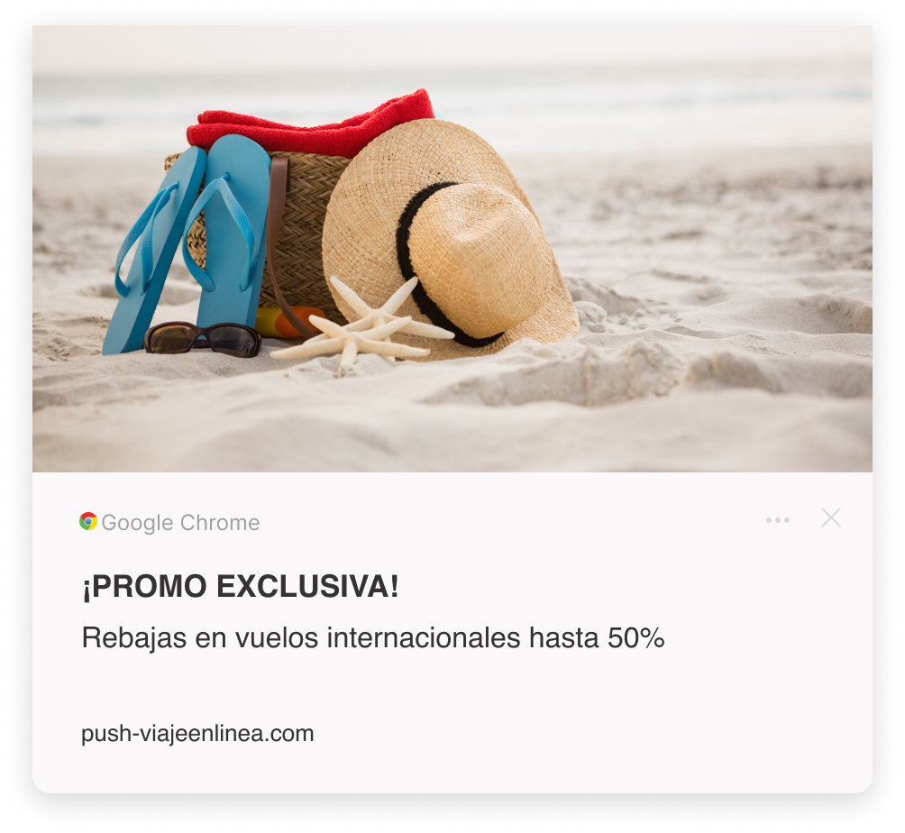 Incorpora imágenes en tus Notificaciones Push
